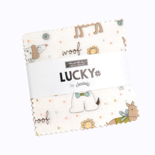 Moda Fabric Pre Cuts Moda Lucky Mini Charm  - The Sewing Studio