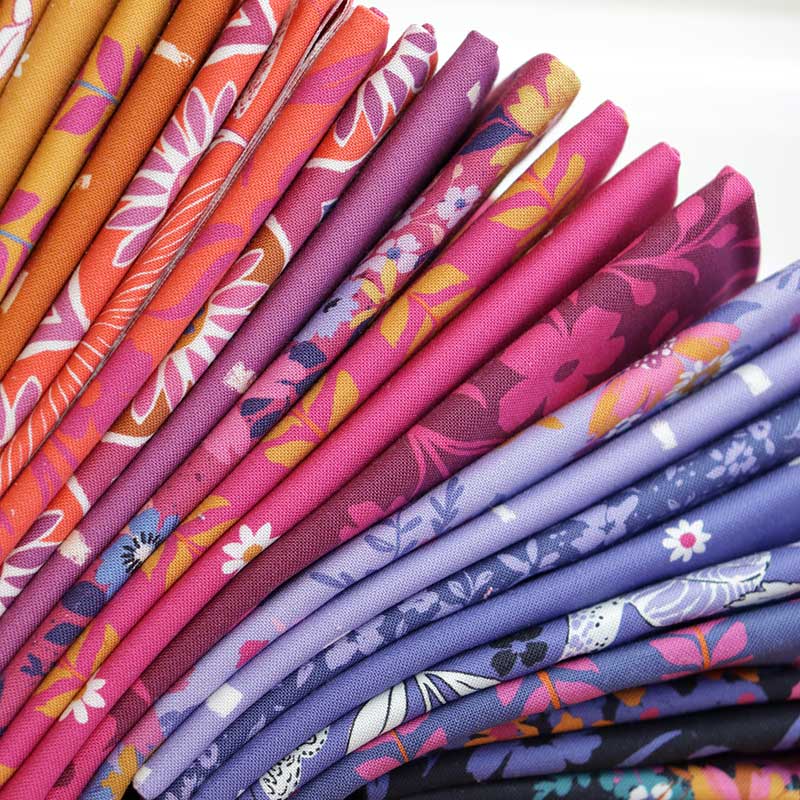 Multi-coloured Floral, Animals Moda Fabric Pre Cuts Moda Maeve Layer Cake 11930LC - The Sewing Studio