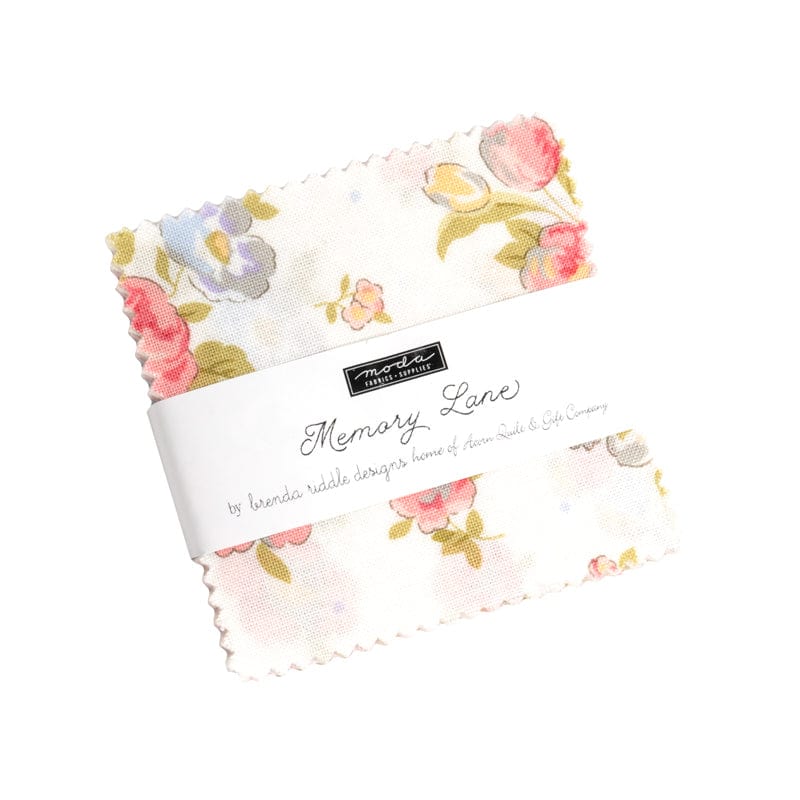 Moda Fabric Pre Cuts Moda Memory Lane Mini Charm - The Sewing Studio