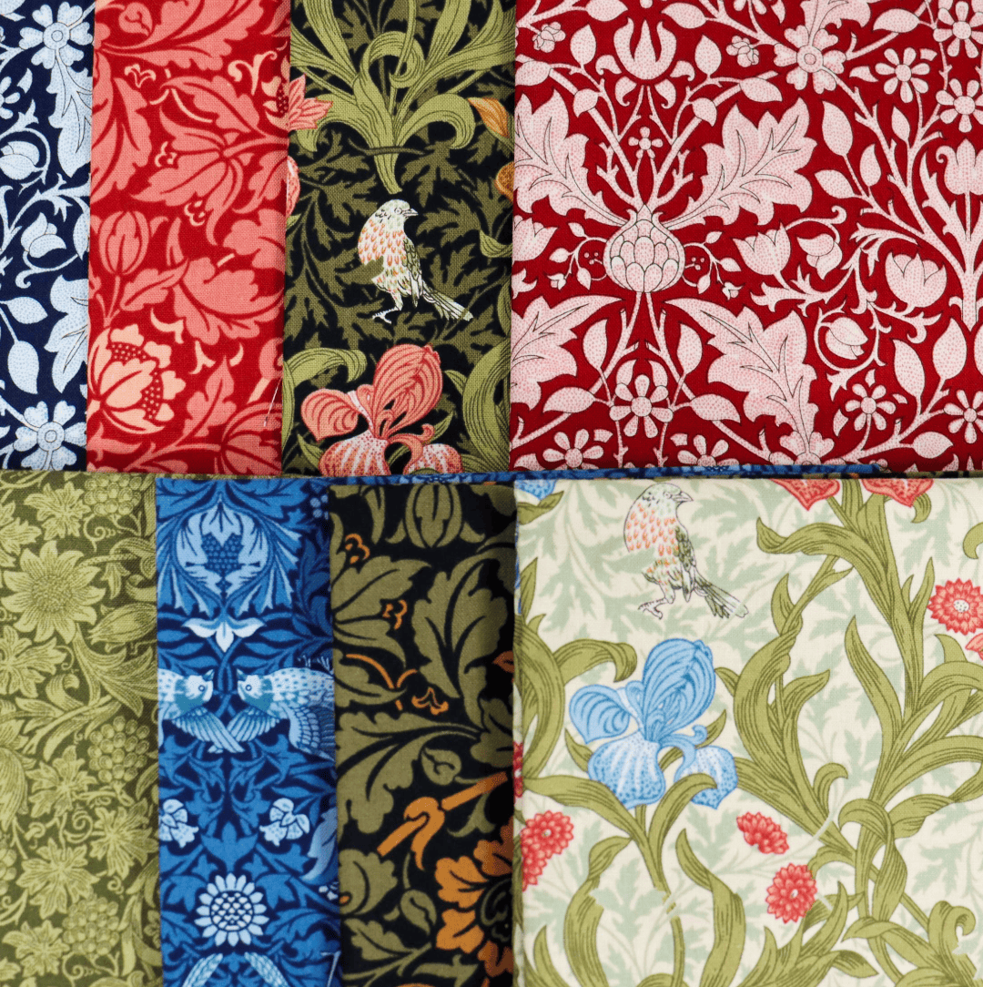 Moda Fabric Pre Cuts Moda Morris Muse 8 Piece Fat Quarter Bundle - The Sewing Studio