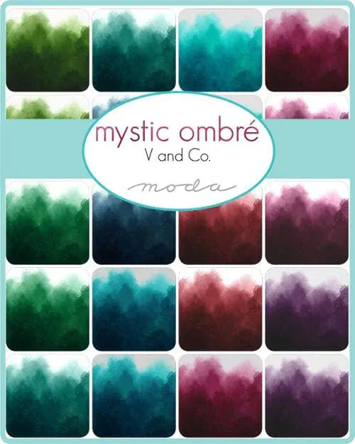 Moda Fabric Pre Cuts Moda Mystic Ombre Jelly Roll - The Sewing Studio