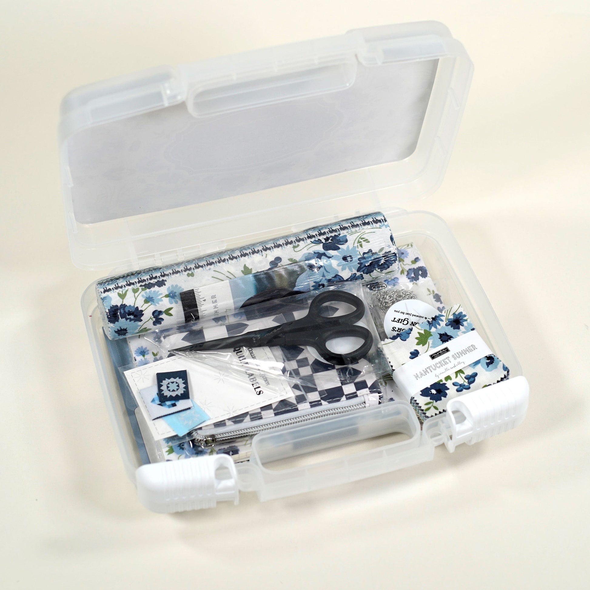 Moda Fabric Pre Cuts Moda Nantucket Summer Collectors Box Quilt Kit  - The Sewing Studio