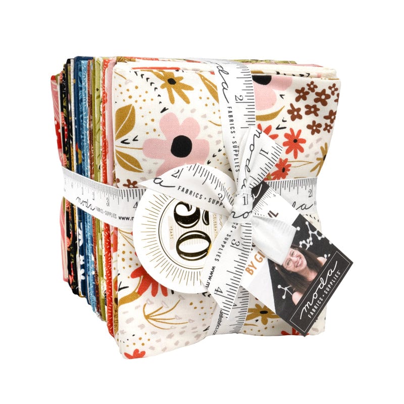 Moda Fabric Pre Cuts Moda Night Owl Fat Quarter Bundle - The Sewing Studio