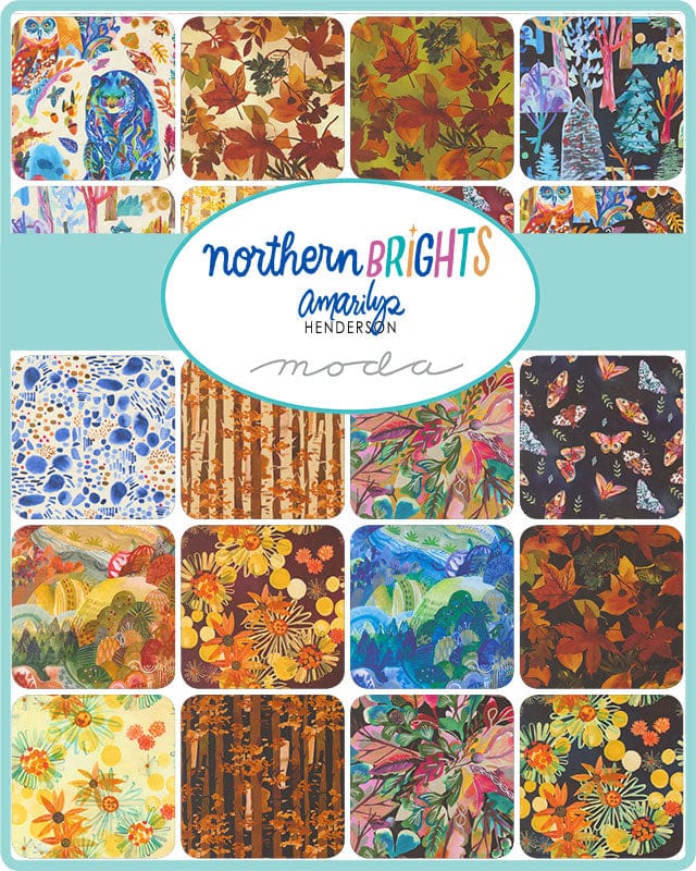Moda Fabric Pre Cuts Moda Northern Brights Layer Cakes - The Sewing Studio