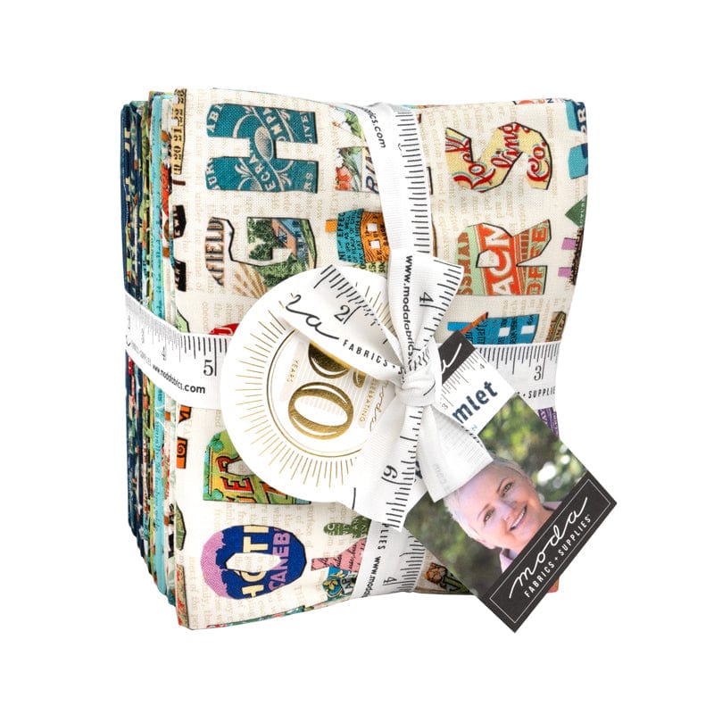 Moda Fabric Pre Cuts Moda Paper Hamlet Fat Quarter Bundle - The Sewing Studio