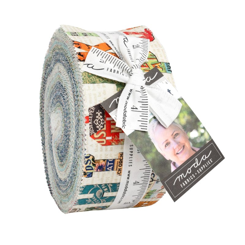 Moda Fabric Pre Cuts Moda Paper Hamlet Jelly Roll - The Sewing Studio
