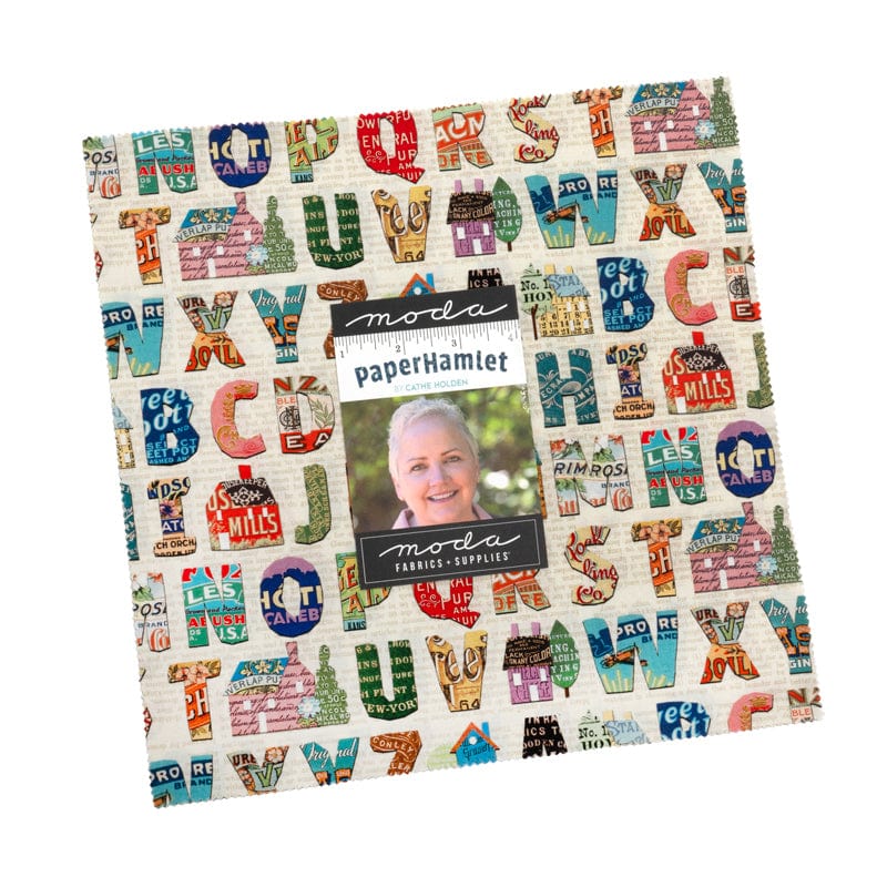 Moda Fabric Pre Cuts Moda Paper Hamlet Layer Cake - The Sewing Studio