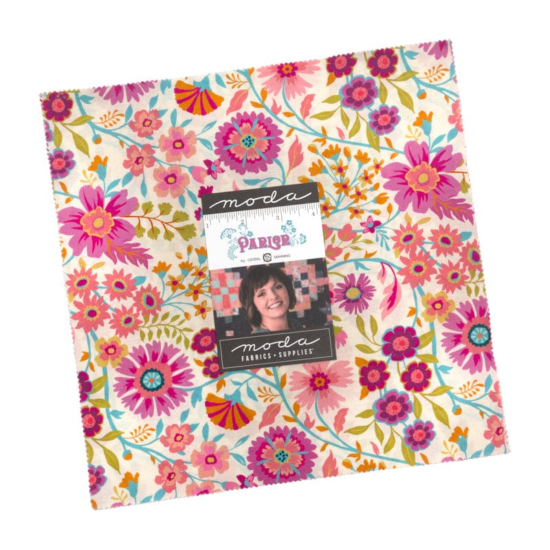 Moda Fabric Pre Cuts Moda Parlor Layer Cake - The Sewing Studio