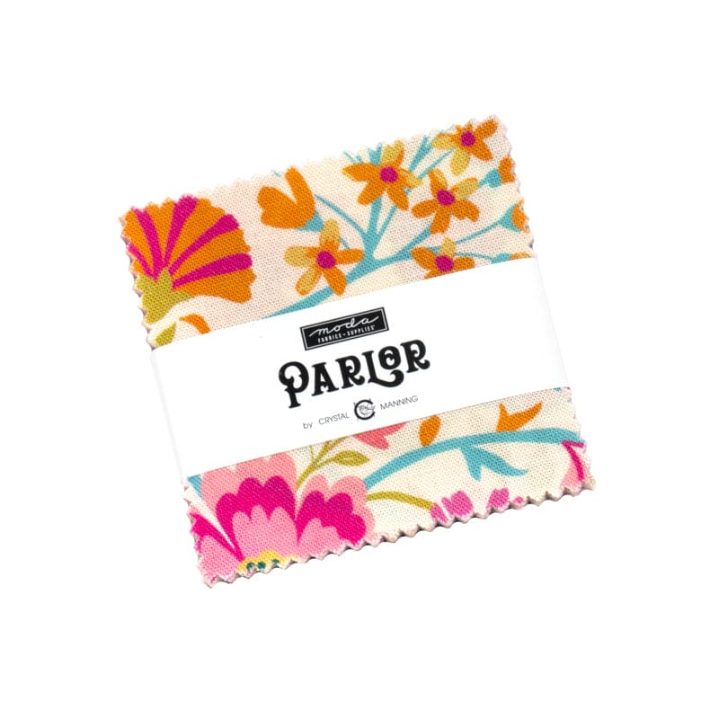 Moda Fabric Pre Cuts Moda Parlor Mini Charm - The Sewing Studio