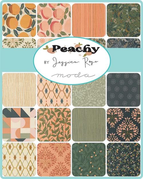 Moda Fabric Pre Cuts Moda Peachy Jelly Roll - The Sewing Studio