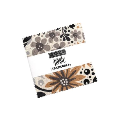 Moda Fabric Pre Cuts Moda Posh Mini Charm  - The Sewing Studio