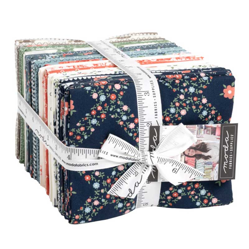 Moda Fabric Pre Cuts Moda Rosemary Cottage Fat Quarter Pack 40 Piece 55310AB - The Sewing Studio