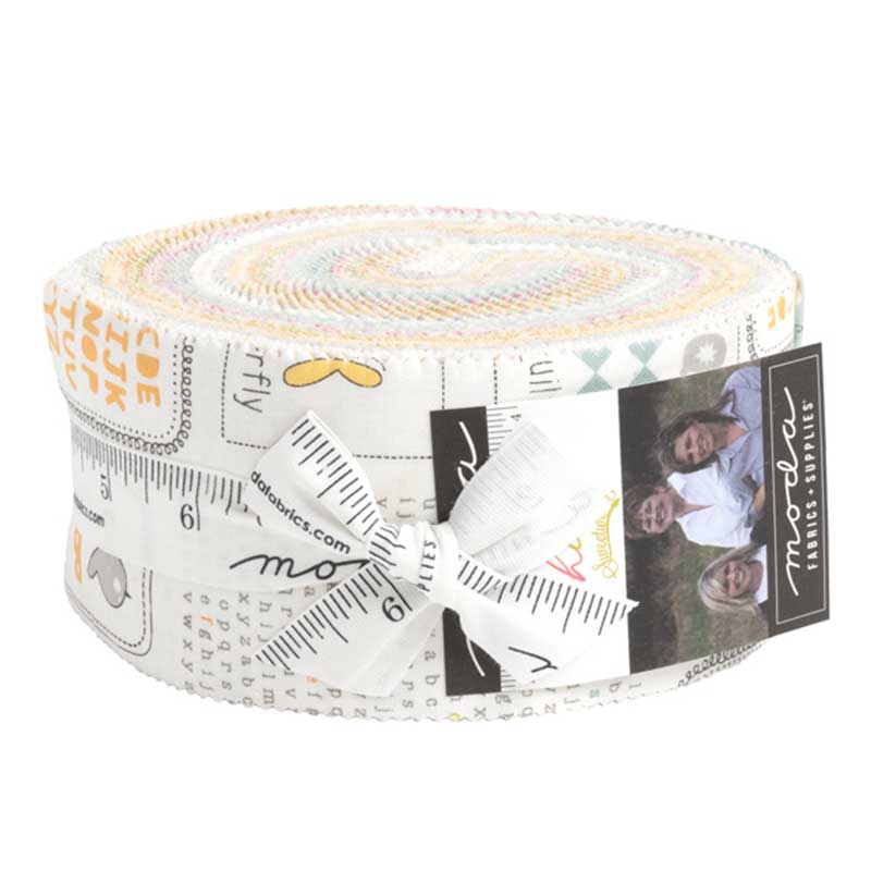 Moda Fabric Pre Cuts Moda Shine Jelly Roll 55670JR - The Sewing Studio