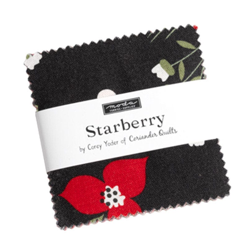 Moda Fabric Pre Cuts Moda Starberry Mini Charm 29180MC  - The Sewing Studio