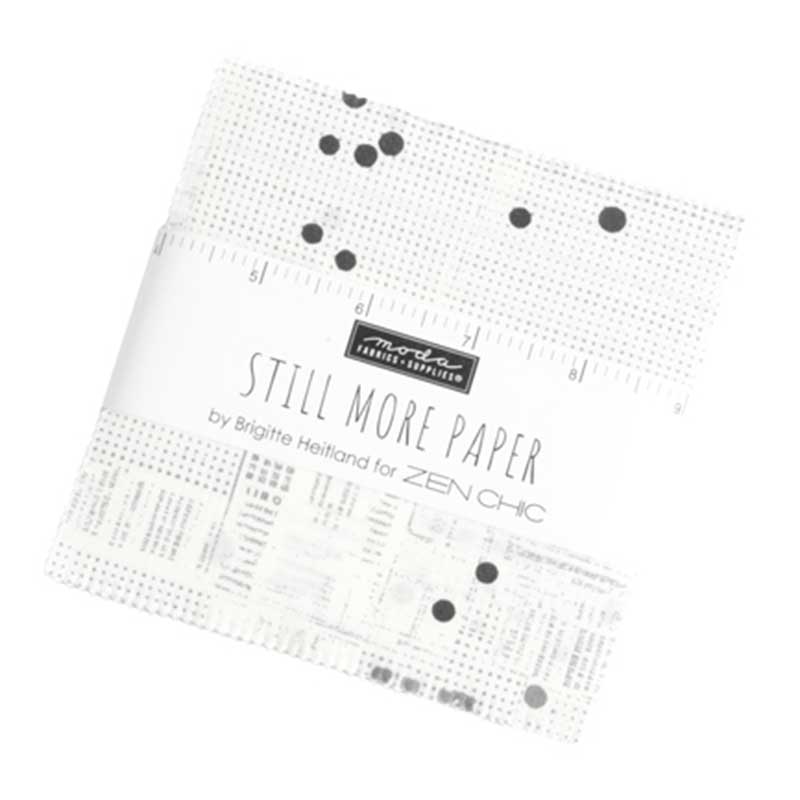 Moda Fabric Pre Cuts Moda Still More Paper Charm Pack 1870PP - The Sewing Studio