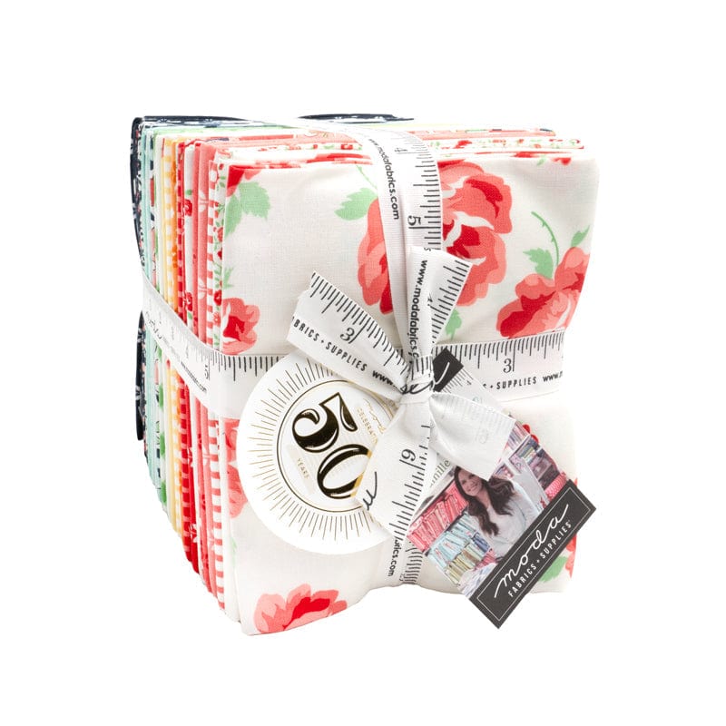 Moda Fabric Pre Cuts Moda Summertime Fat Quarter Pack 55320AB - The Sewing Studio