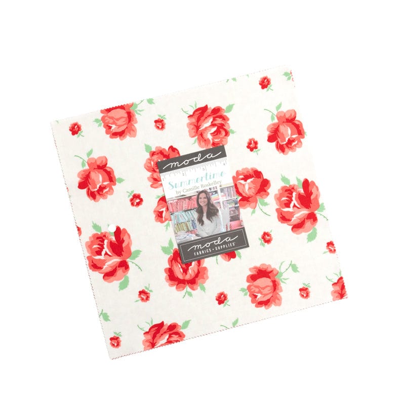 Moda Fabric Pre Cuts Moda Summertime Layer Cake 55320LC - The Sewing Studio