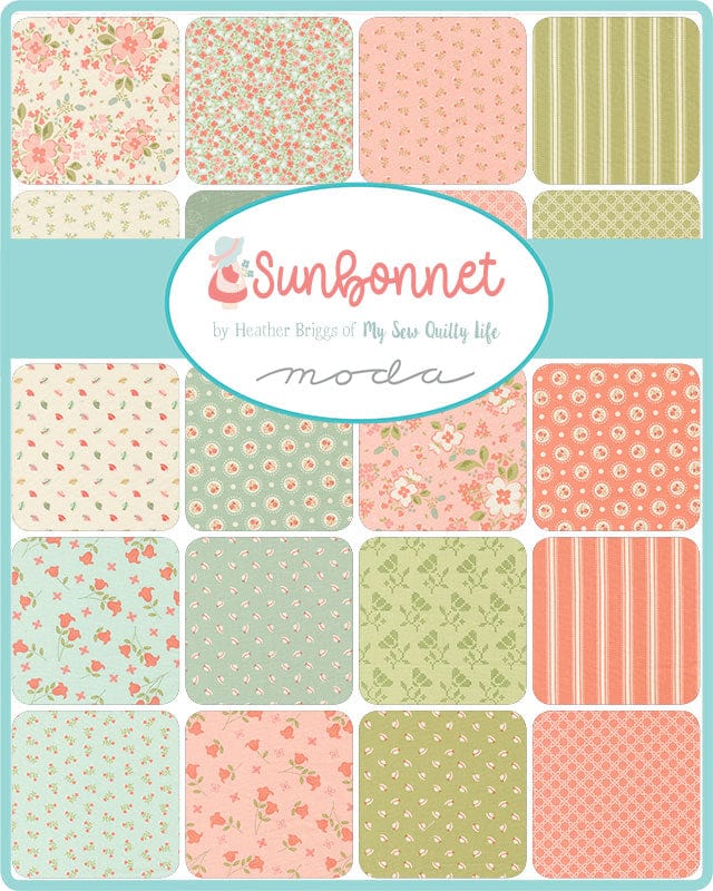 Moda Fabric Pre Cuts Moda Sunbonnet Mini Charm  - The Sewing Studio