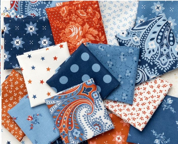 Moda Fabric Pre Cuts Moda Sunrise Side Mini Charm 14960MC - The Sewing Studio