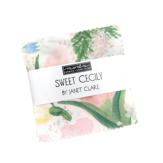 Moda Fabric Pre Cuts Moda Sweet Cecily Mini Charm  - The Sewing Studio
