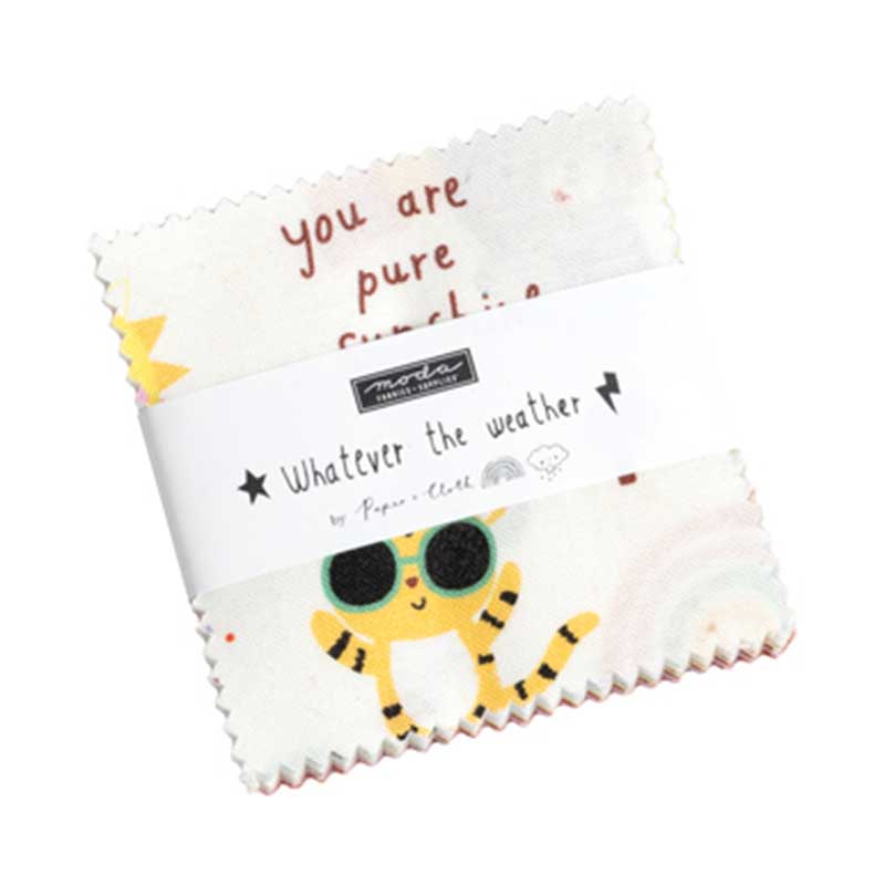Moda Fabric Pre Cuts Moda Whatever The Weather Mini Charm 25140MC - The Sewing Studio