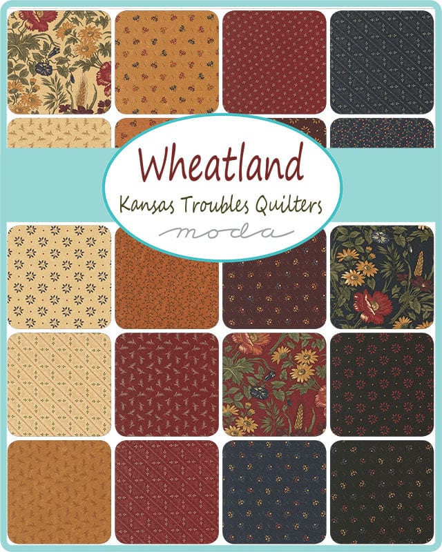 Moda Fabric Pre Cuts Moda Wheatland Jelly Roll - The Sewing Studio