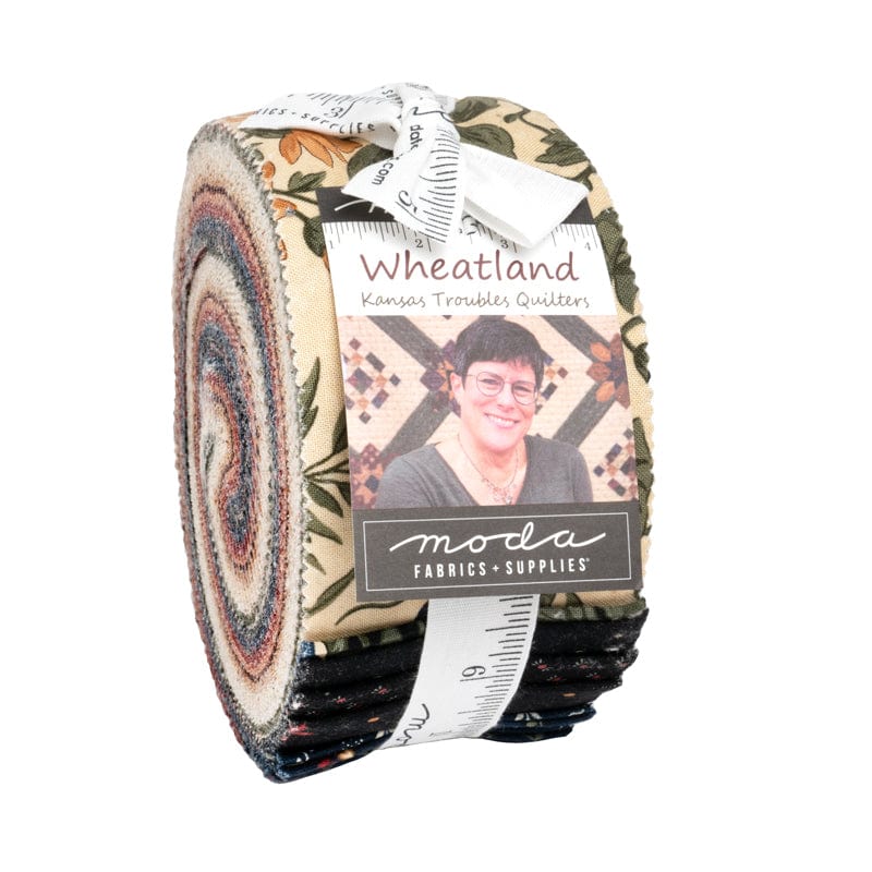 Moda Fabric Pre Cuts Moda Wheatland Jelly Roll - The Sewing Studio