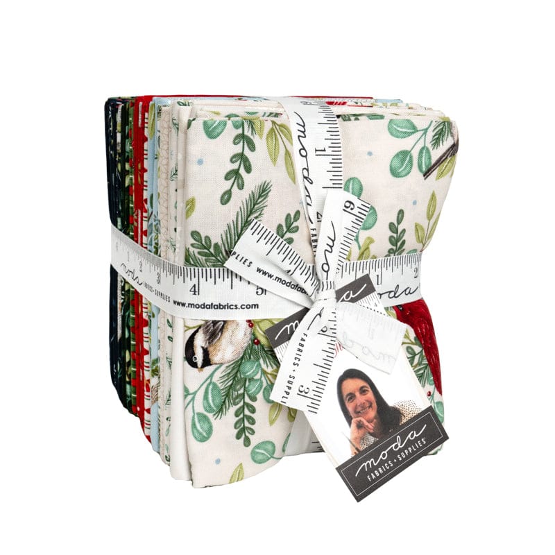 Moda Fabric Pre Cuts Moda When Snow Falls Fat Quarter Bundle 32 Pieces - The Sewing Studio