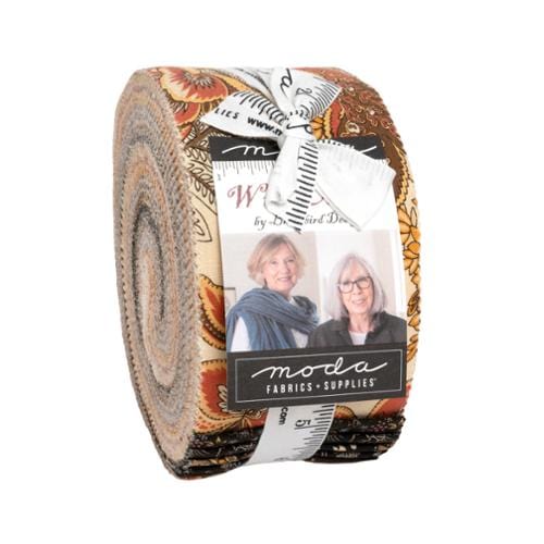 Moda Fabric Pre Cuts Moda Wild Orchid Jelly Roll - The Sewing Studio
