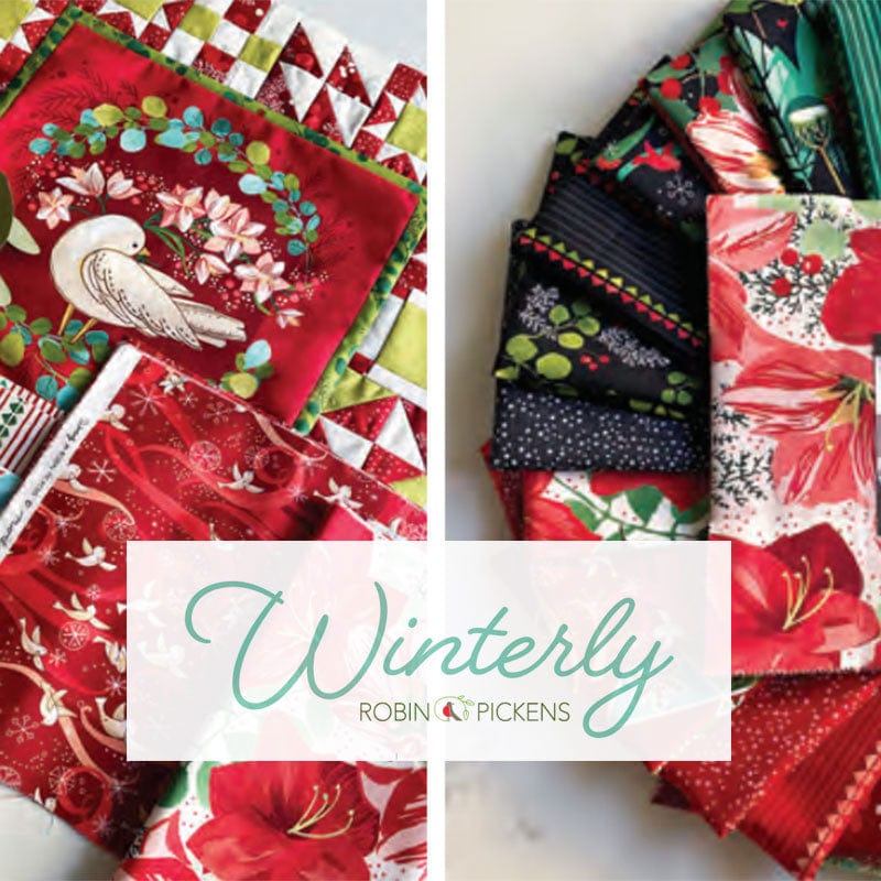 Moda Fabric Pre Cuts Moda Winterly Charm Pack 48760PP - The Sewing Studio