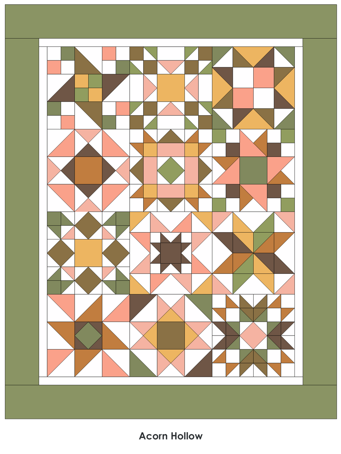 Moda Fabric Quillow - Acorn Hollow - The Sewing Studio