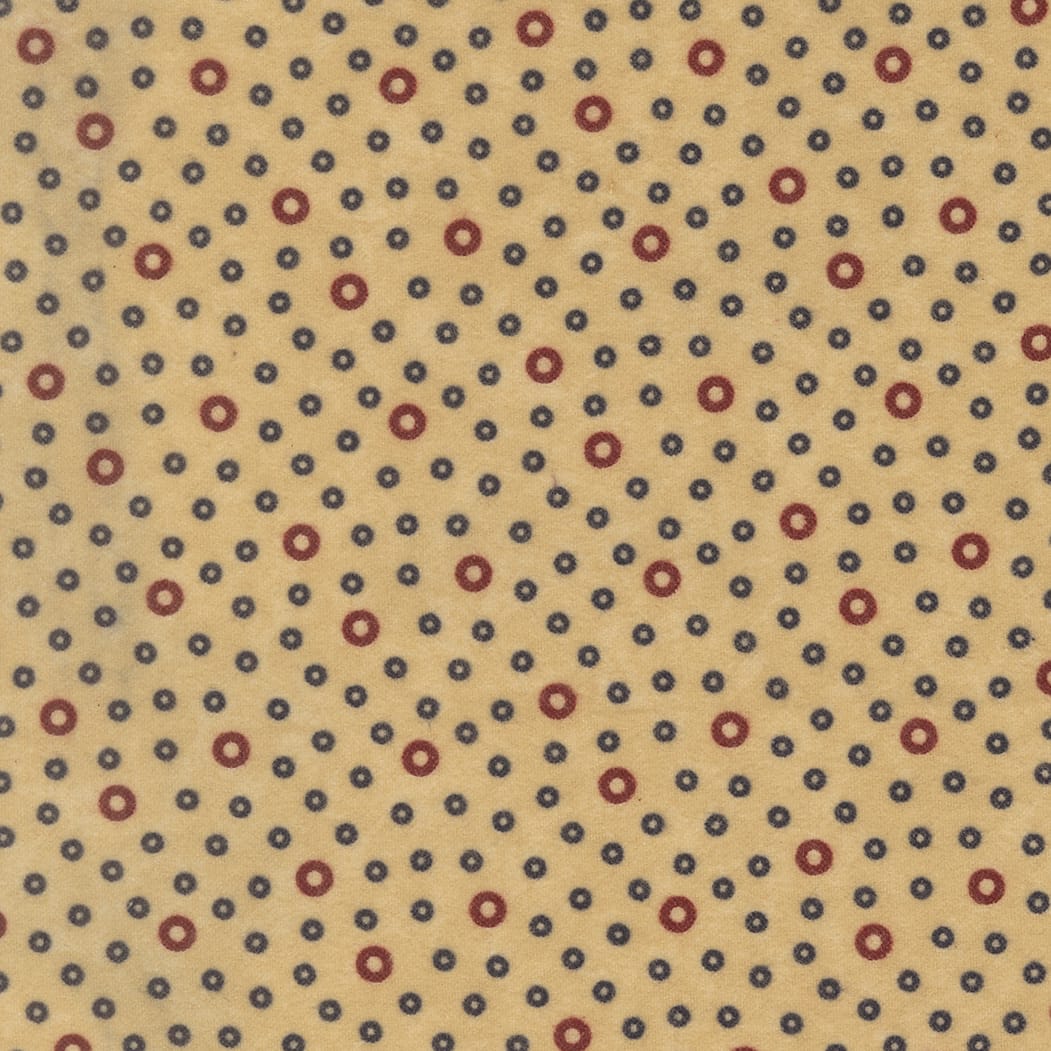 Multi-coloured Spots and Dots Moda Fabric Moda Flannel Season - The Sewing Studio