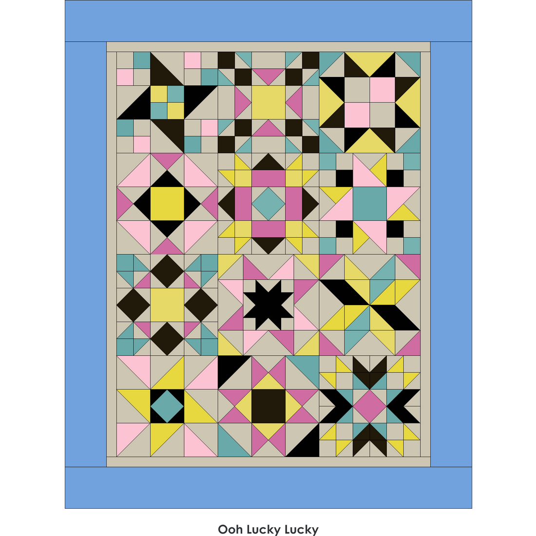 Moda Fabric Ruby Star Society Ooh Lucky Lucky Quillow Bundle - The Sewing Studio