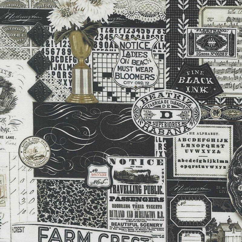 Moda Fabric Moda Sable Swan - The Sewing Studio