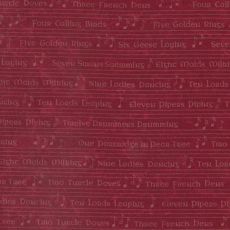 Moda Fabric Moda Twelve Days - The Sewing Studio