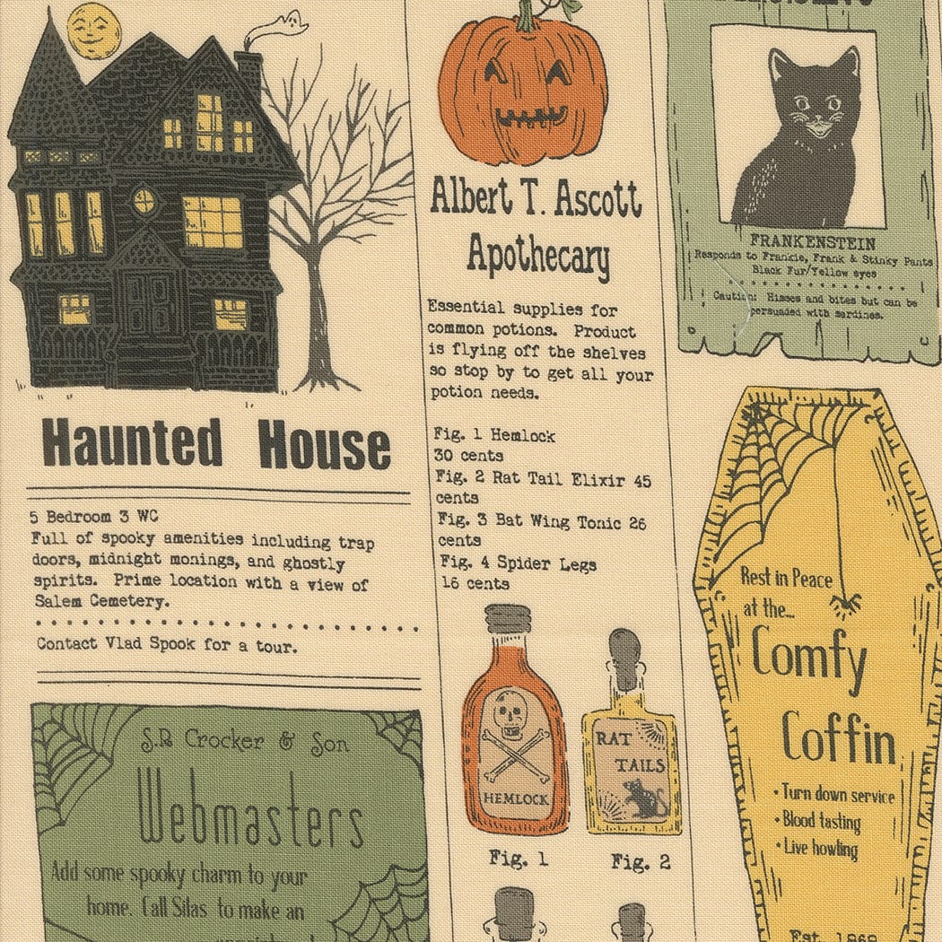 Moda Fabric Moda Home Sweet Haunt - The Sewing Studio