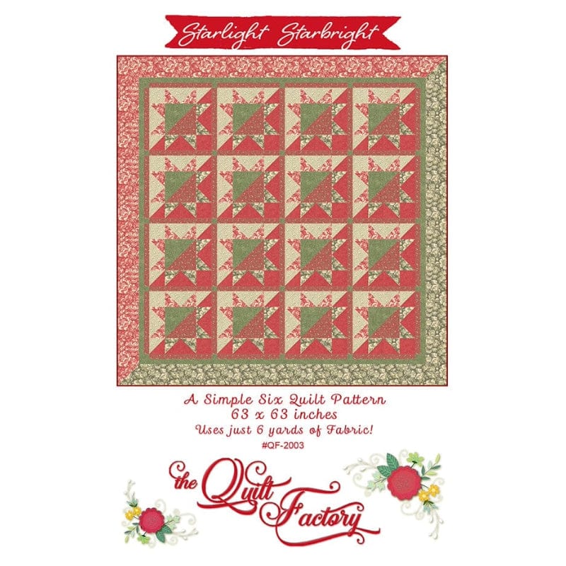 Moda Patterns Starlight Starbright Quilt Pattern - The Sewing Studio