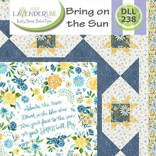 Moda Patterns Sunshine and Blue Skies Bring On The Sun Pattern Book - The Sewing Studio