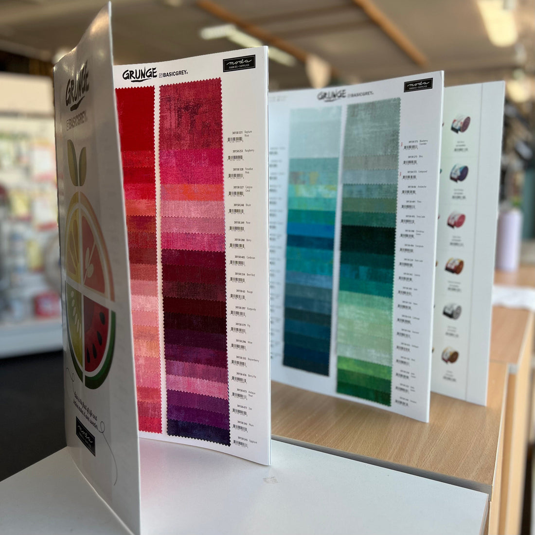 Moda Quilting Accessories Grunge Shade Card - The Sewing Studio