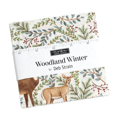 Moda Woodland Winter Charm Pack 56090PP