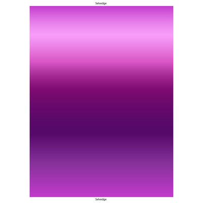 Lewis And Irene Fabric Ombre Purple A444.8