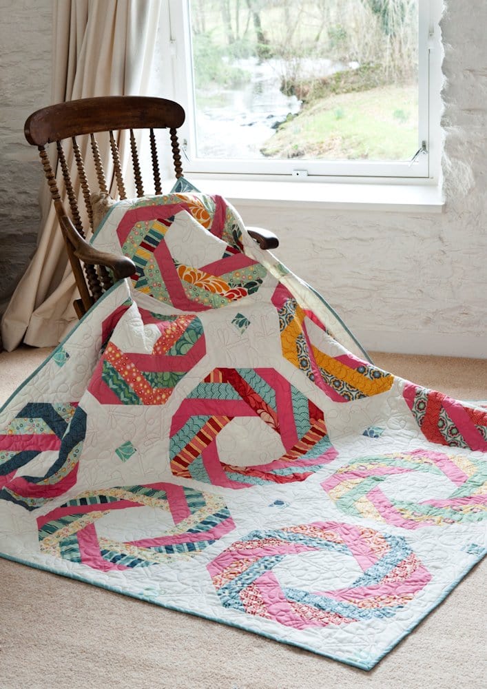 Pam and Nicky Quilts Books New Ways With Jelly Rolls: 12 Reversible Modern Jelly Roll Quilts: Book by Pam and Nicky Lintott - The Sewing Studio