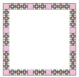 Pam and Nicky Quilts Fabric China Clay Quilt Block of the Month Pattern and Fabric Month Five Floating Stars - The Sewing Studio
