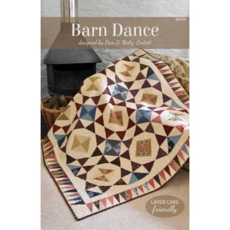 Pam and Nicky Quilts Patterns Barn Dance Quilt Pattern by Pam and Nicky Lintott - The Sewing Studio