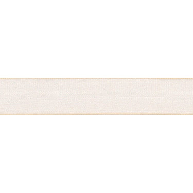 Super Sheer Ribbon: 25mm: Cream. Price per metre.