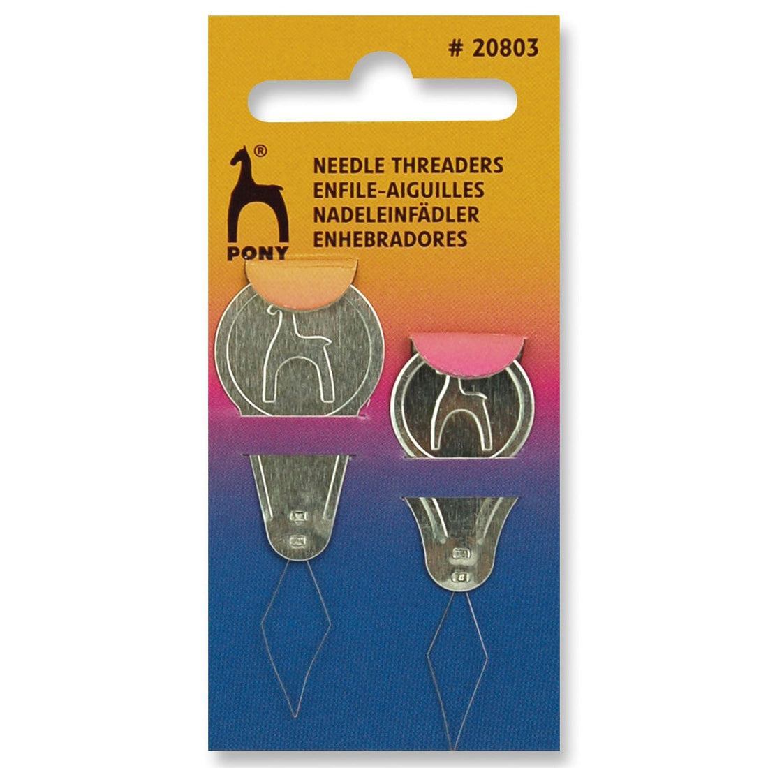 Pony Needles Needle Threader: Pack of 2 - The Sewing Studio