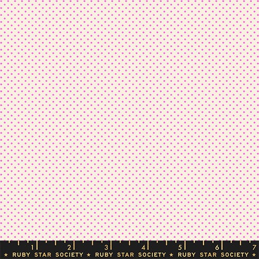 Pink Spots and Dots Ruby Star Society Fabric Ruby Star Society Mystic Fable - The Sewing Studio