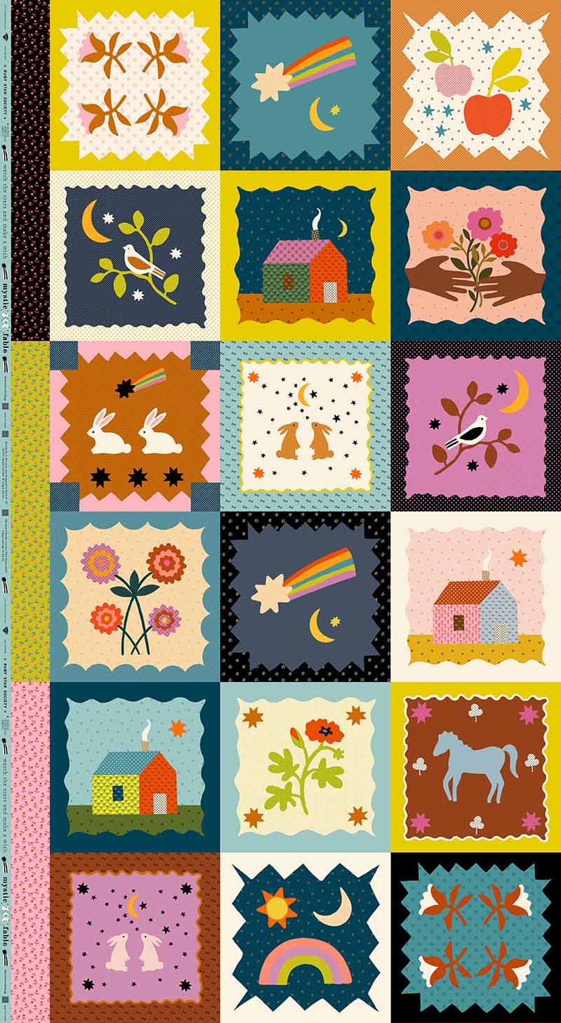 Ruby Star Society Fabric Panels & Labels Ruby Star Society Mystic Fable Panel - The Sewing Studio