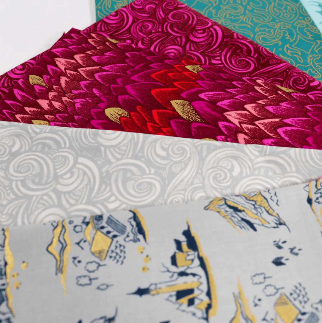 Ruby Star Society Fabric Pre Cuts Ruby Star Society Fire Glow 8 Piece Fat Quarter Bundle - The Sewing Studio