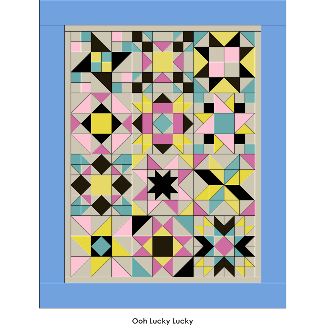 Ruby Star Society Ooh Lucky Lucky Quillow Bundle